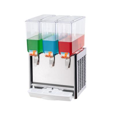 China Commercial Jet Spray Milk / Juice Dispensers Machine with Four PC Tank for sale