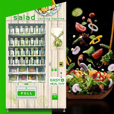 中国 Fruit Cool Drink Fresh Healthy Vending Machine 550w Salad Food 販売のため
