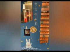 Supermarket Juice Vending Machine Automated 24 Hours Service