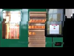 Fruit Orange Juice Vending Machine 45 Seconds Touch Screen