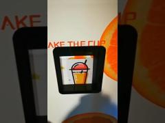Fresh Orange Juice Vending Machine Auto With Cooling System