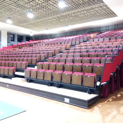 China Fogo - assento retrátil do anfiteatro da bancada resistente do Gym para a arena à venda