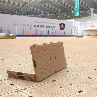 Chine 100 × du × 50 cm de cm 5 résistants UV de plancher portatif d'événement de cm pour la protection d'herbe à vendre
