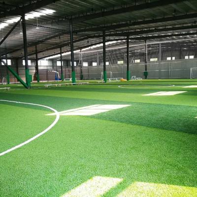 Chine herbe artificielle de synthétique du football de taille de pile d'herbe de 45mm utilisée pour la cour d'école à vendre