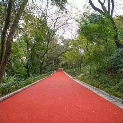 China Gránulo de goma rojo del color EPDM para el camino al aire libre del parque del jardín público en venta