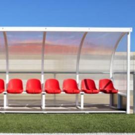 China 4 Seats Substitute Outdoor Stadium Seating With EN12727 Certificate for sale