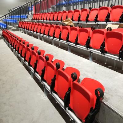 China Floor / Wall Mounted Type PP Plastic Stadium Seating Easy Installation for sale