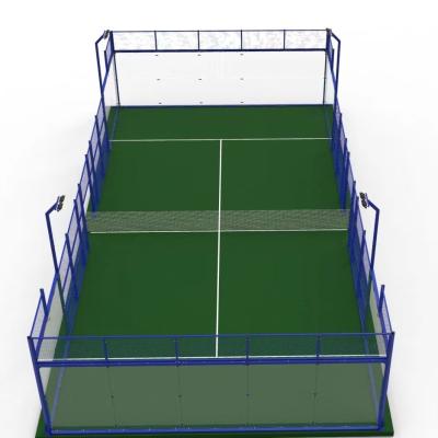 中国 Synthetic Smooth Padel Tennis Court Easy Installation 販売のため