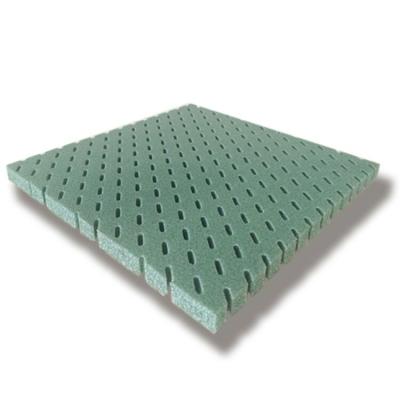 China 1/2 Inch Shock Absorbing Floor Tiles Low Maintenance Customized Color for sale
