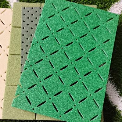 China High Slip Resistance Rubber Shock Absorbing Floor Tiles 1/2 Inch for sale
