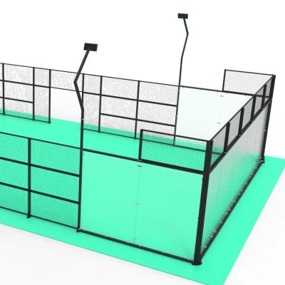 Chine 1-Year Standard Padel Tennis Court With Smooth Surface à vendre