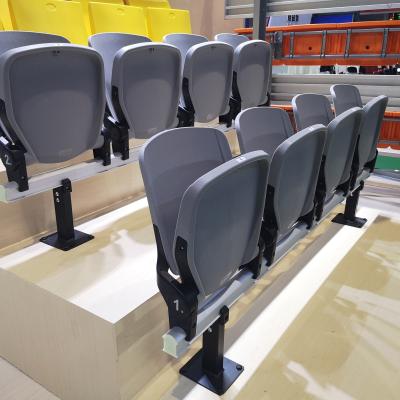 中国 Air Injection Processing Plastic Stadium Sports Seats With Metal Structural Bleacher 販売のため