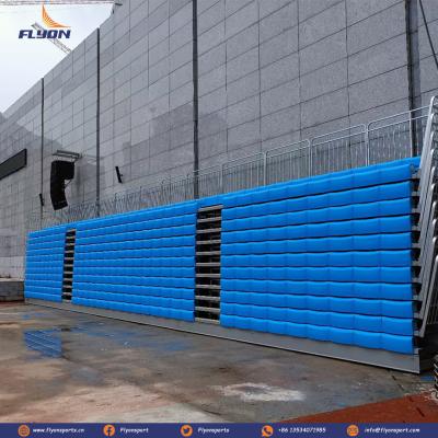 China Customized Retractable Bleachers Seating Configuration Straight Or Curved Width Customized for sale