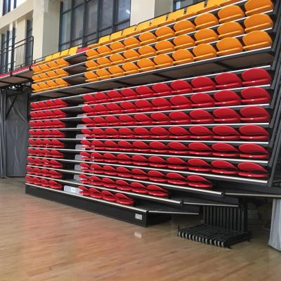 China Aluminum Alloy Retractable Bleacher Seating With Custom Options for sale
