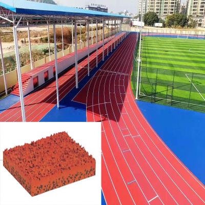 China 6mm Thickness Customized Athletic Running Tracks With Low Maintenance for sale
