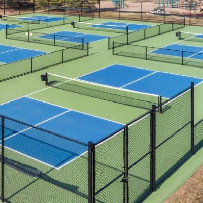 China Fade Resistant Pickleball Courts Flooring For All Weather Conditions en venta