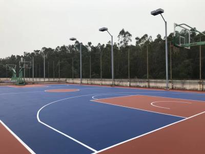 China Smooth Or Textured Surface Polyurethane Sport Flooring Class 1 Fire Resistance en venta