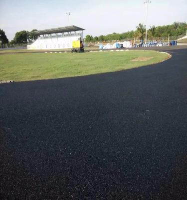 China Weather And Uv Resistant Rubber Running Track 400M Length Fade Resistant Te koop