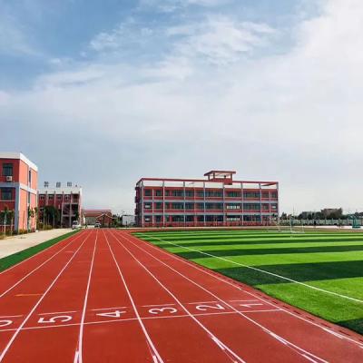 China Custom Fade Resistant Athletic Running Track - Durability Weatherproof 6Mm en venta