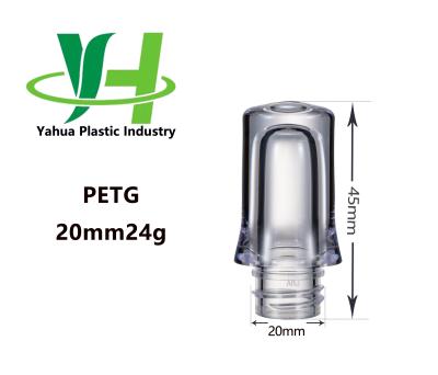 Chine Embryon de tube de mur d'épaississement de préformation cosmétique de bouteille de PETG 410 haut à vendre