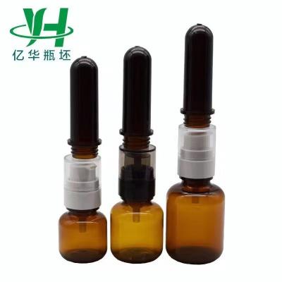 China Transparent Cosmetic Bottle Preform Customized Injection molding for sale