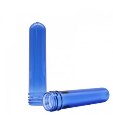 Китай Прозрачный голубой ЛЮБИМЕЦ короткой шеи 24mm таблетирует инжекционный метод литья продается