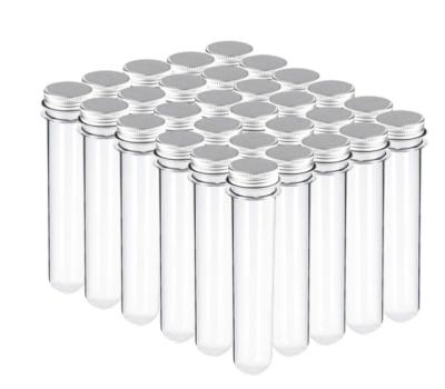 China 40ml Clear Plastic Test Tube 28mm PET Preform For Water Bottles for sale