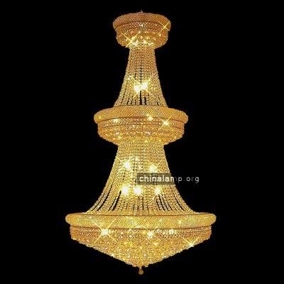 China 110V European Classic Crystal Chandeliers For The Hotel Lobby for sale