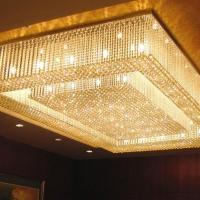 Quality Rectangular Extra Large Chandeliers Width 200cm For Low Ceiling for sale