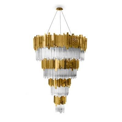 Quality Round Luxxu Empire Chandelier SAA Certificate Oversized Foyer Chandelier for sale