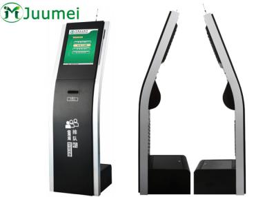 China Self Service Queue Management Kiosk With 80mm Thermal Ticket Printer for sale