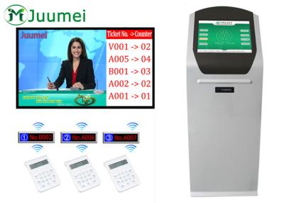 China Electronic Queue Management Machine / Queue Ticket Dispenser Machine for sale