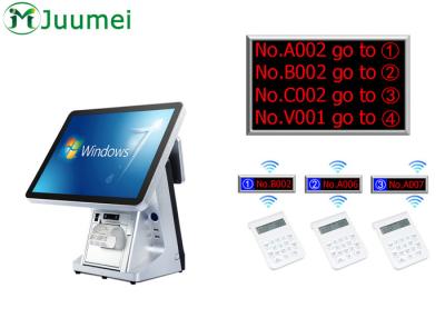 China Wireless Simple Kiosk Queue Management System With 80mm Thermal Printer for sale