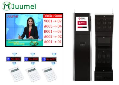 China Electronic Queue Display System With TV Advertising Video And Call Number for sale