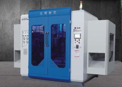 China PE Plastic Detergent Bottle Blow Molding Machine 2 Heads Fully Automatic for sale