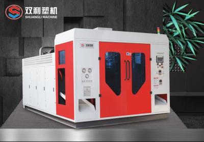 China K Type Double Station Fully Automatic Blow Moulding Machine , 2l Bottle Molding Machine for sale