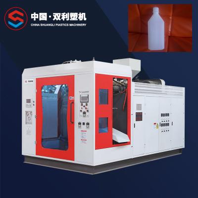 China Tipo máquina de D de molde totalmente automático do sopro da garrafa do inseticida 4 camadas do ventilador da garrafa de água à venda