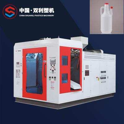 China Soy Sauce Plastic Bottle Blow Molding Machine High Speed 200ml 4 Cavity PE Blowing for sale