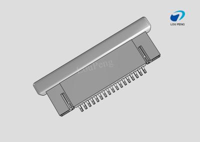 China FPC Connectors, Flex-to-Board, 17 Position, 0.5mm [.02in] Centerline, Zero Insertion Force (ZIF), Right Angle, SMT for sale