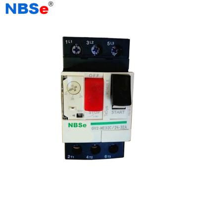 China GV2-ME32C Electric Motor Circuit Breaker 24A-32A High Short Circuit Capacity for sale