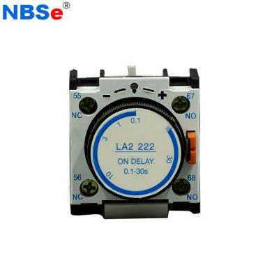 China LA2DT2 Contactor Auxiliary Switch , Contactor Auxiliary Block For Time Delay for sale
