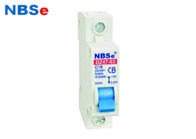 China DZ47-63 Series Type B Micro Circuit Breaker 3KA 220V/440V Automatically Operated for sale