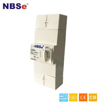 China Interruptor diferencial 10-30A 500mA 10-15-20-25-30A de NBSe DDC RCBO 2P à venda