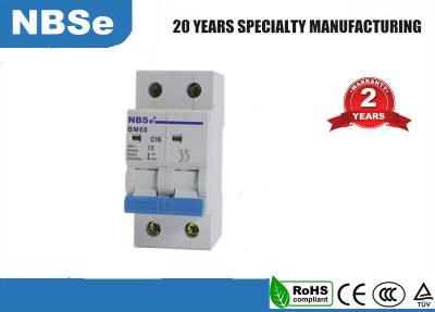 China Electrical Micro Circuit Breaker High Fire Resistant , Dual Circuit Breaker NBSe BM60 for sale