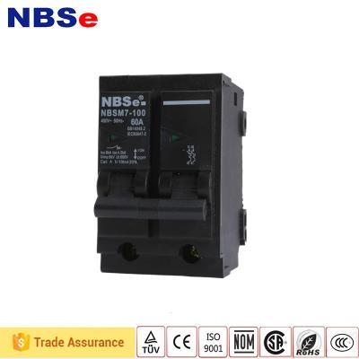 China IEC60947-2 High Breaking   Double Pole MCB Miniature Circuit Breaker for sale