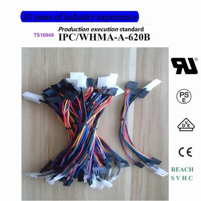 China MOLEX -4.2MM PICH 39-01-2140   Mini-Fit Jr.™ Power Connectors wiring harness custom processing for sale