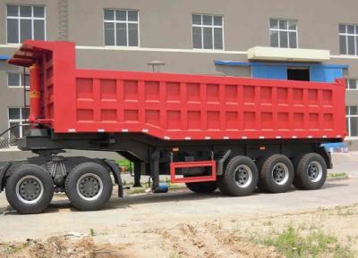 China 29.32 CBM bulk heavy duty tipper trailer for Ghana Market for sale
