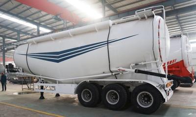 China 3 axle  Bulk Cement Trailer Tractor Truck Trailer- SINOMICC semi trailer with Fuwa axle for sale