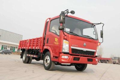 China HOWO  4x2  Light truck side wall mini cargo truck, Sinotruk light truck for sale