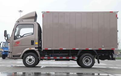 China Sinotruk HOWO 4X2 mini Van Cargo Truck 4-6 tons Light Cargo Truck for sale